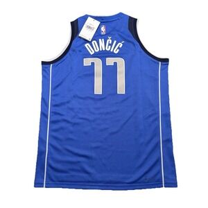 NWT Nike Dallas Mavericks Luka Doncic #77 Dri-FIT Swingman Icon Jersey Youth L